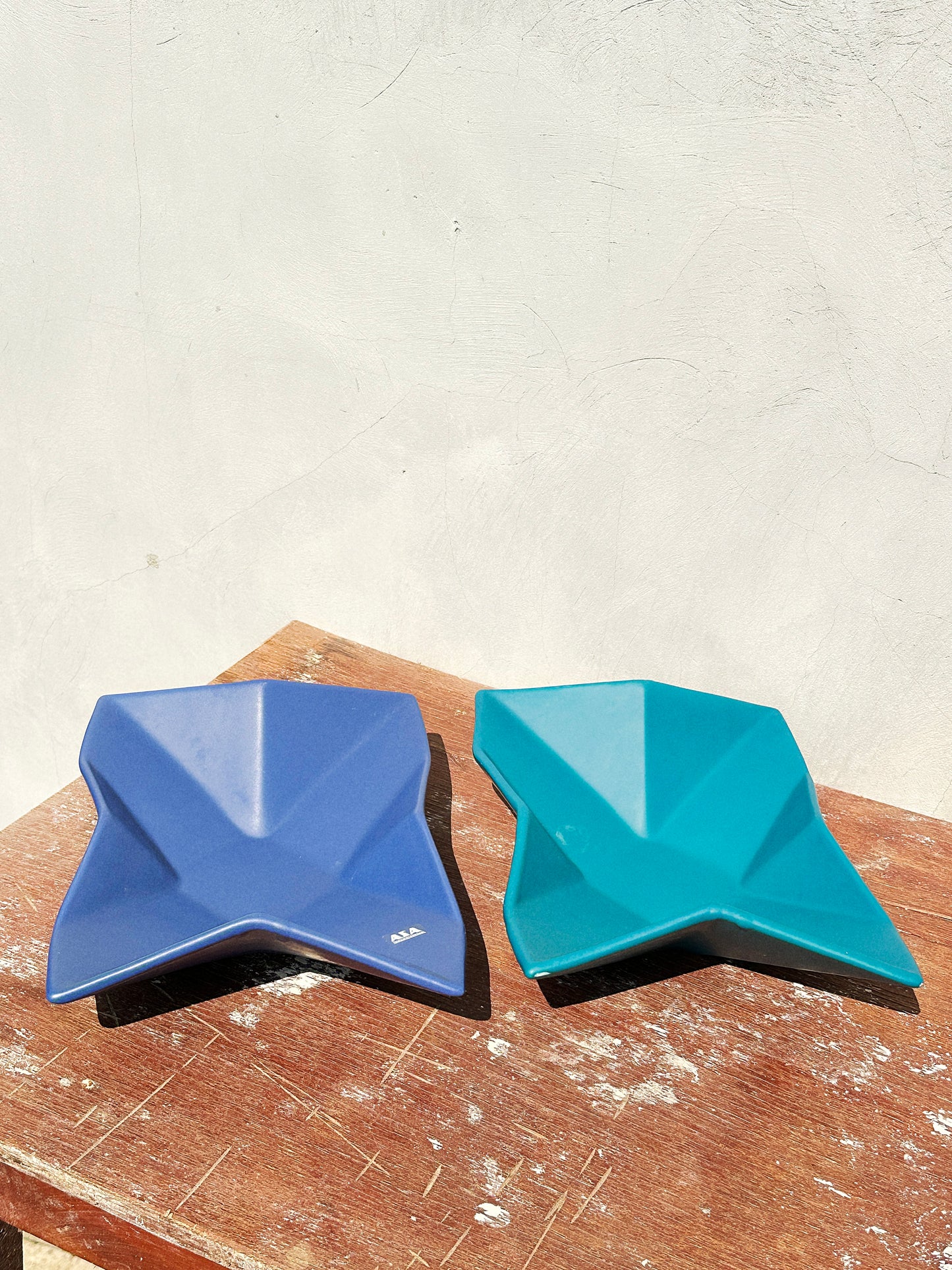 Post-modern Memphis ASA Selection ‘Origami’ Bowls (Germany, 1980s)