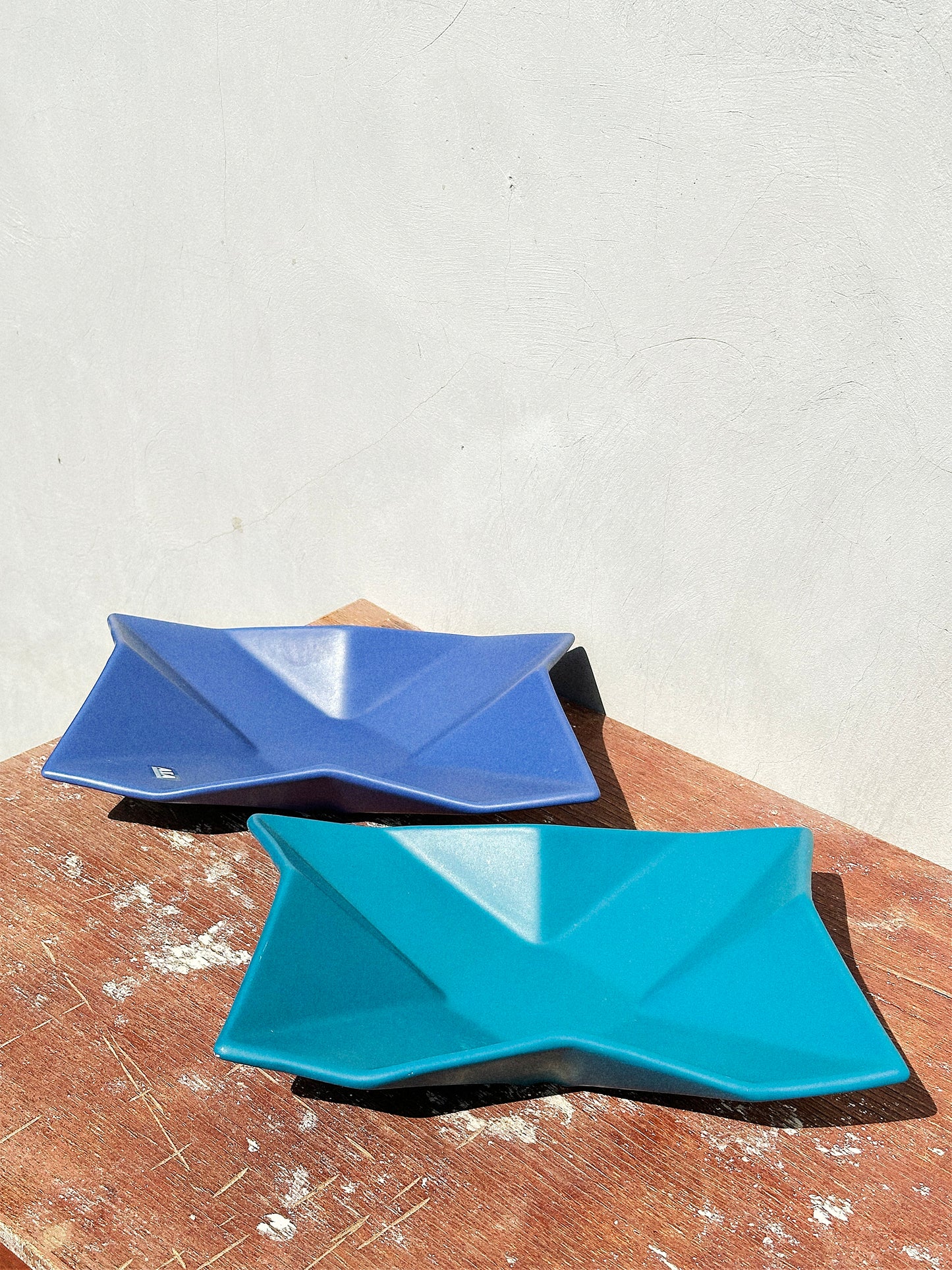 Post-modern Memphis ASA Selection ‘Origami’ Bowls (Germany, 1980s)