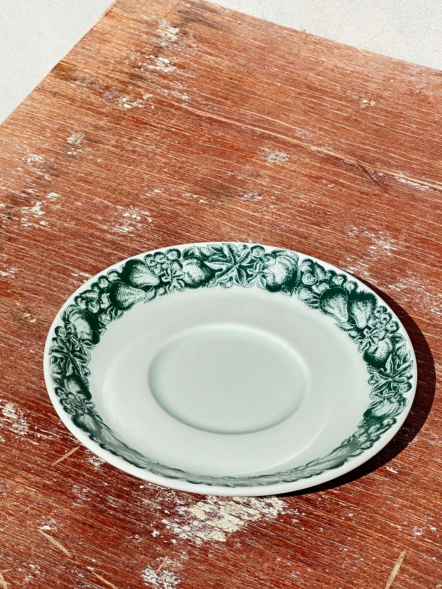 Rare Schönwald Porcelain Bowls with Handles & Saucers Quail Game Collection (Germany, 1970s)