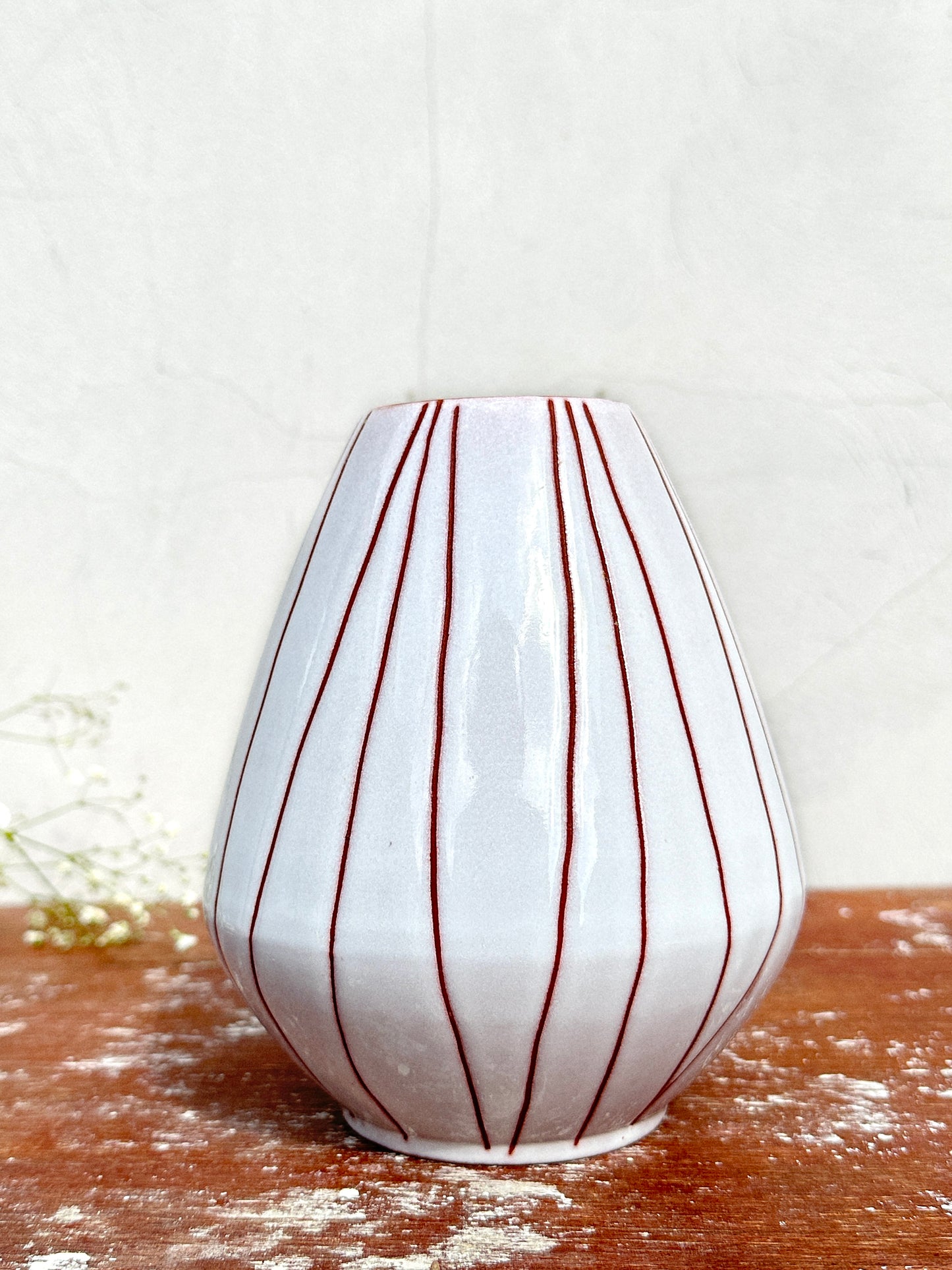 Rare Limited Edition Mid-Century Ruscha Vase, Form 832/3 (West Germany, 1950s)