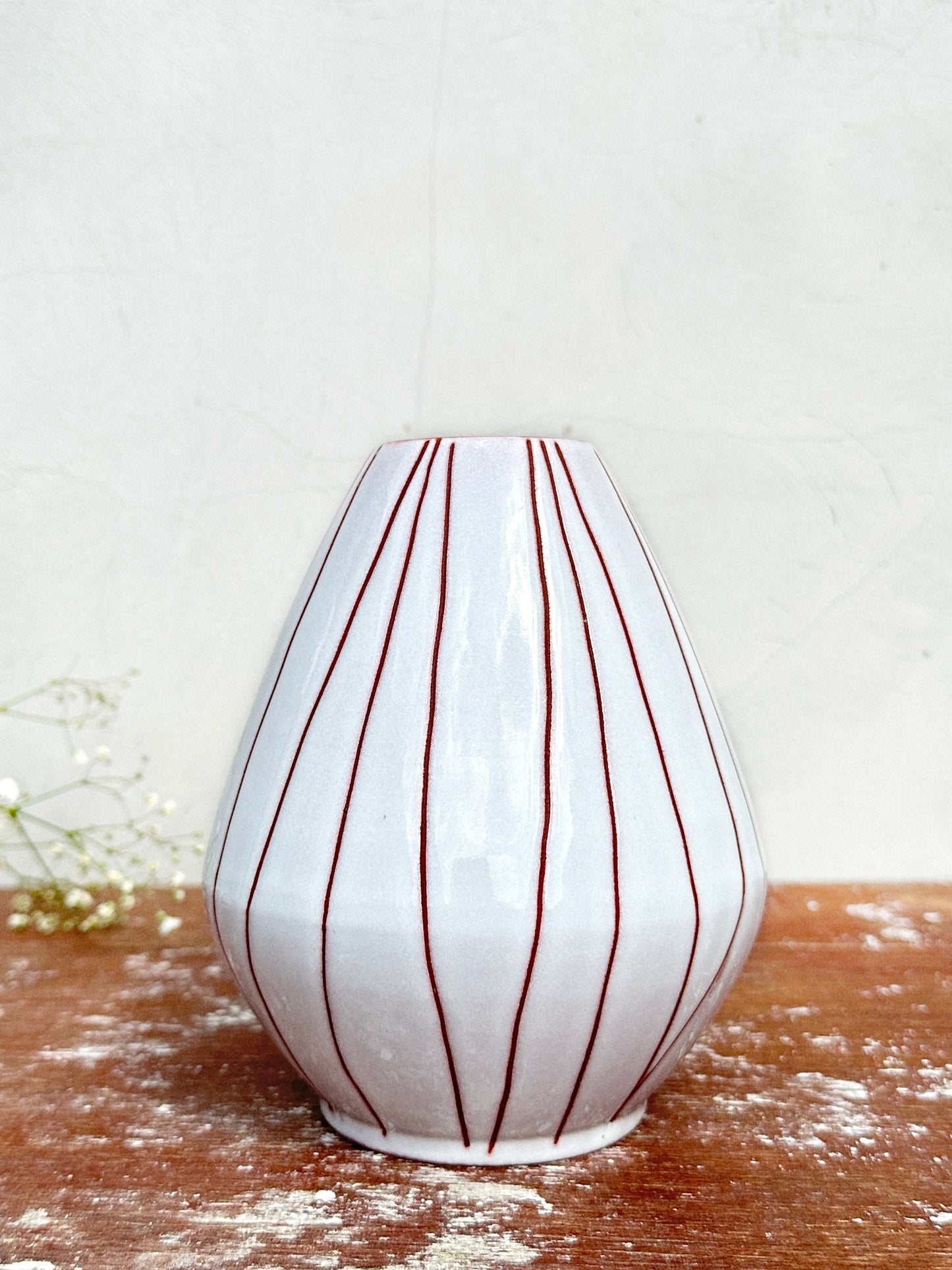 Rare Limited Edition Mid-Century Ruscha Vase, Form 832/3 (West Germany, 1950s)