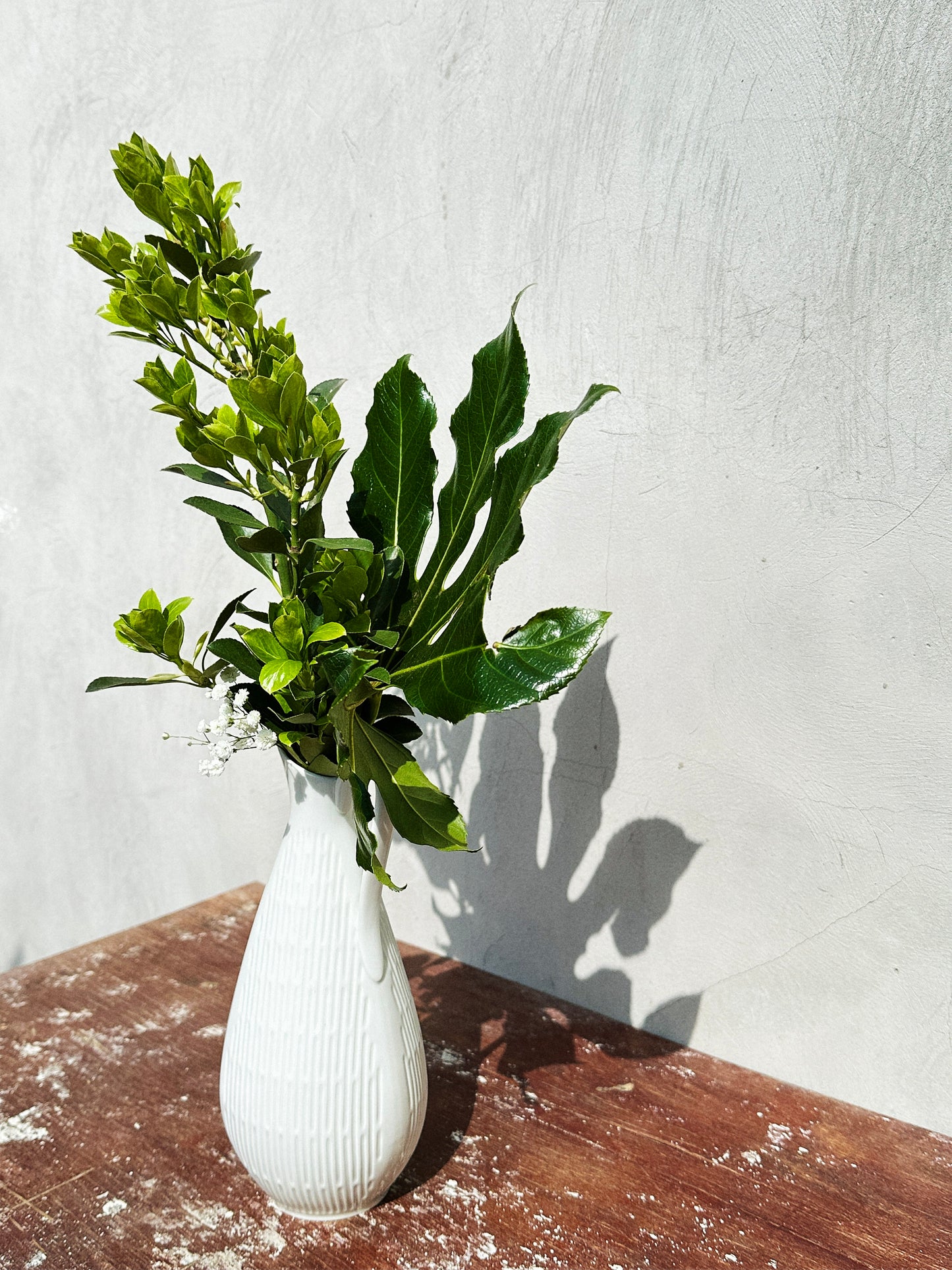 Mid-Century Edelstein Bavaria Op Art Vase, Form 1045 (West Germany, 1950s)