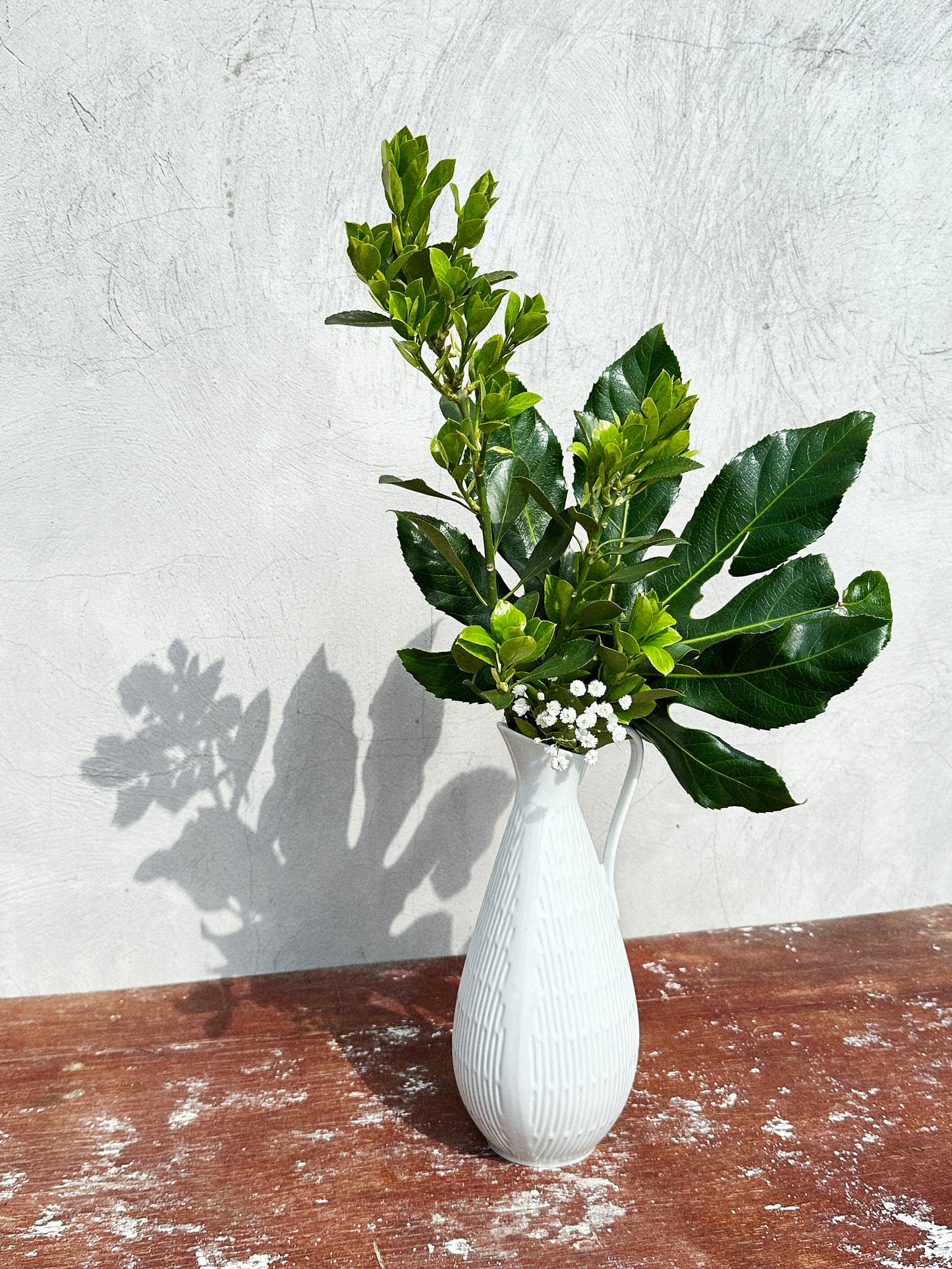 Mid-Century Edelstein Bavaria Op Art Vase, Form 1045 (West Germany, 1950s)