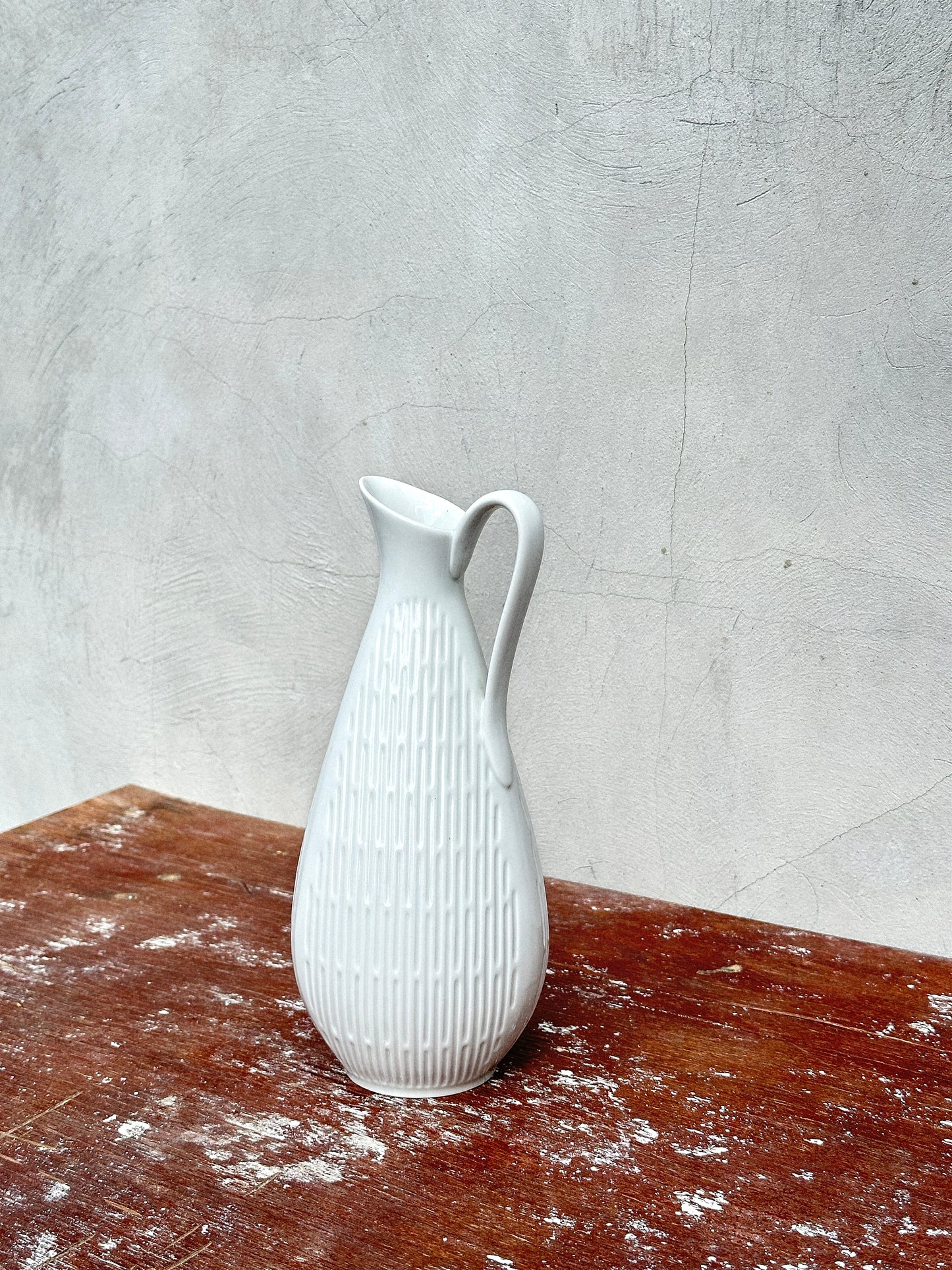 Mid-Century Edelstein Bavaria Op Art Vase, Form 1045 (West Germany, 1950s)