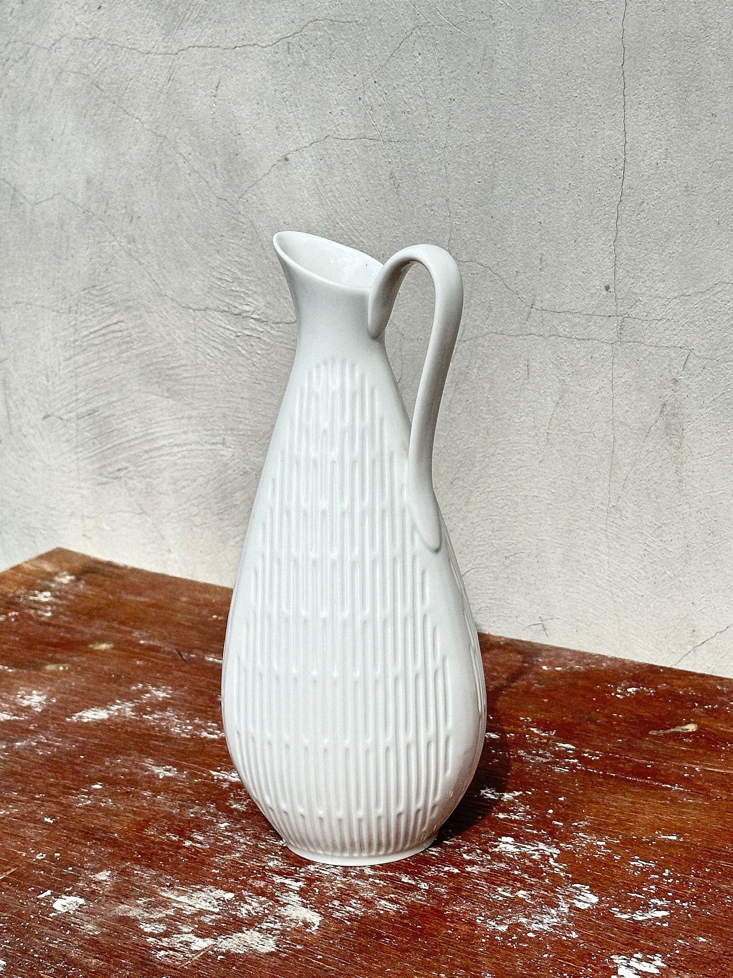Mid-Century Edelstein Bavaria Op Art Vase, Form 1045 (West Germany, 1950s)