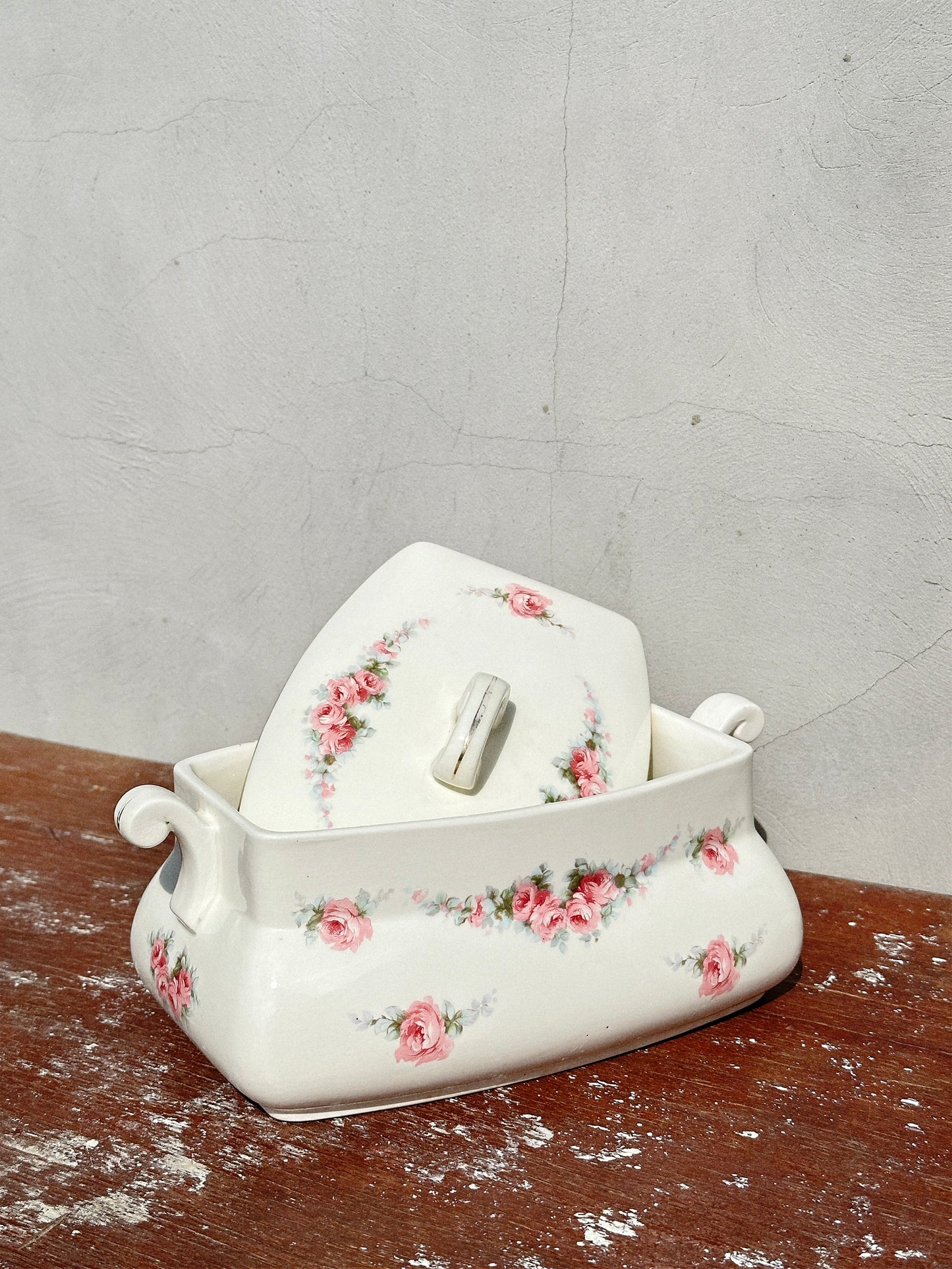 Rare Antique Max Rösler Lidded Porcelain Tureen (Rodach, 1930)