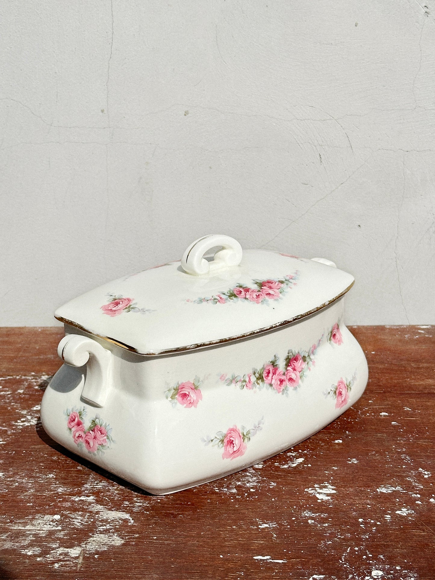 Rare Antique Max Rösler Lidded Porcelain Tureen (Rodach, 1930)