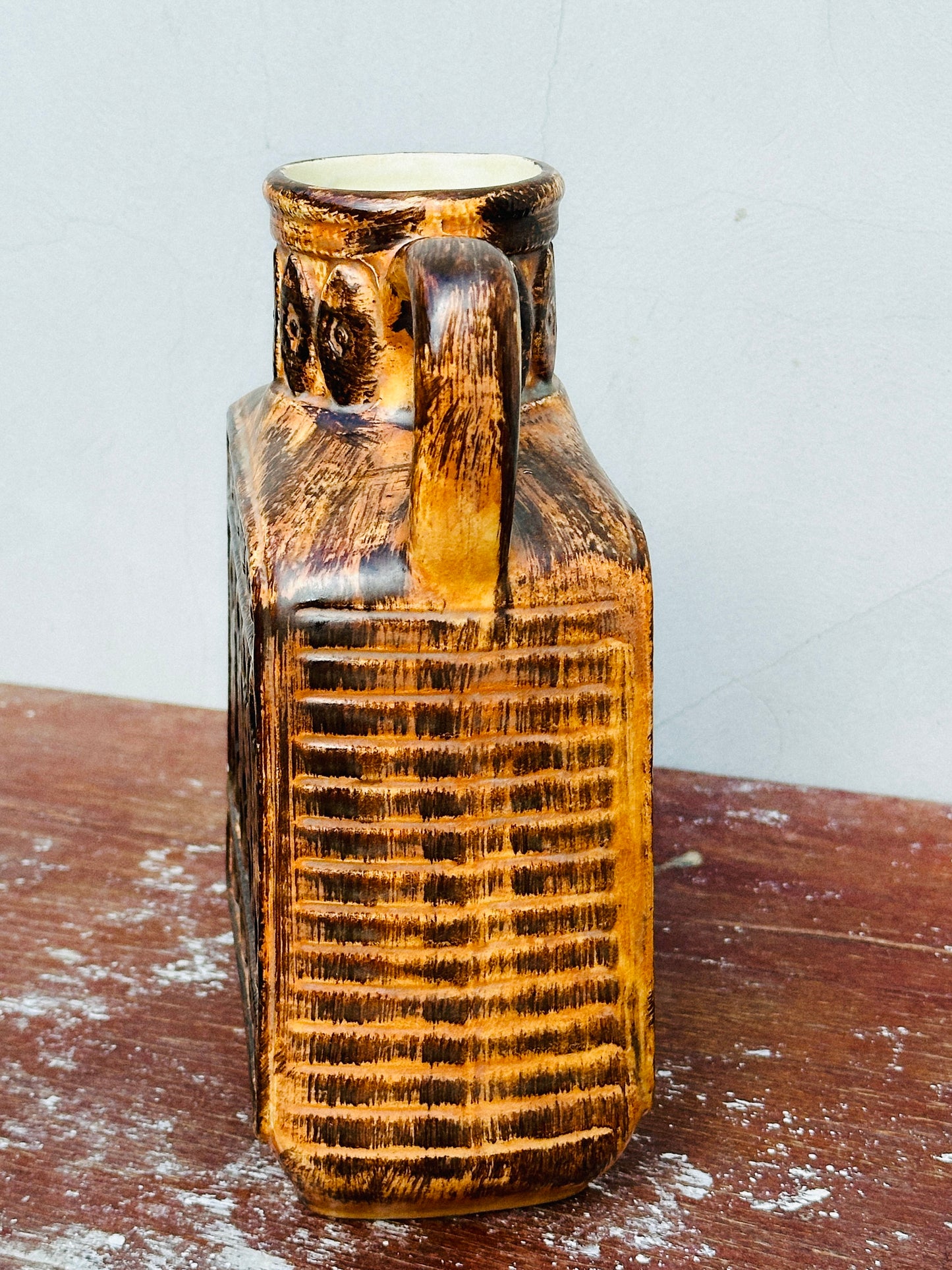 Rare Mid Century Price Kensington Pottery Jug/Vase (Stoke-on-Trent, 1960s)