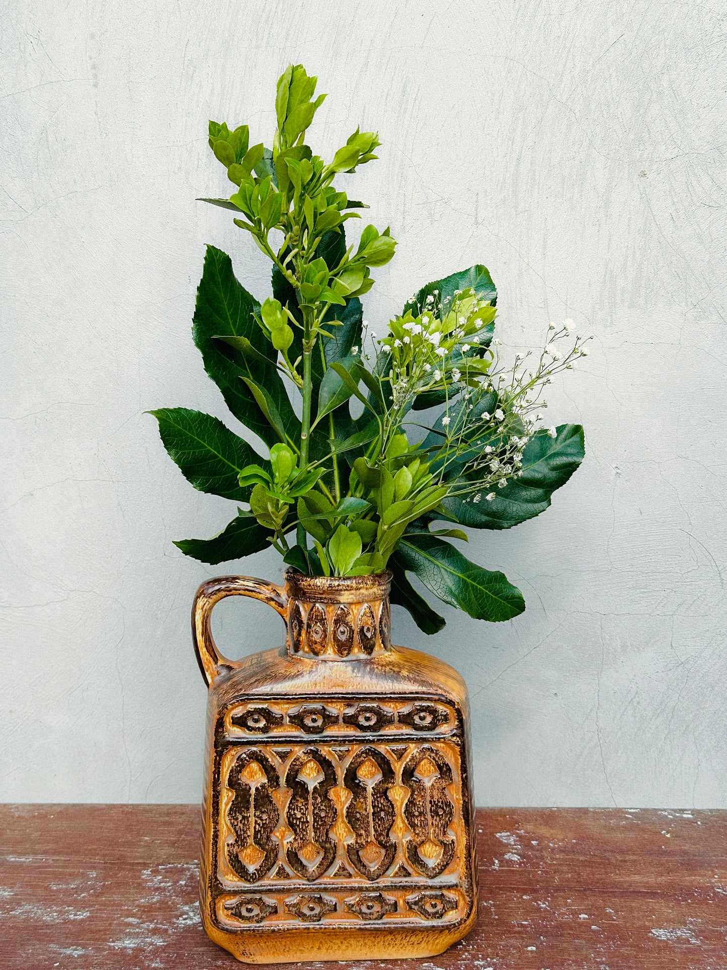 Rare Mid Century Price Kensington Pottery Jug/Vase (Stoke-on-Trent, 1960s)