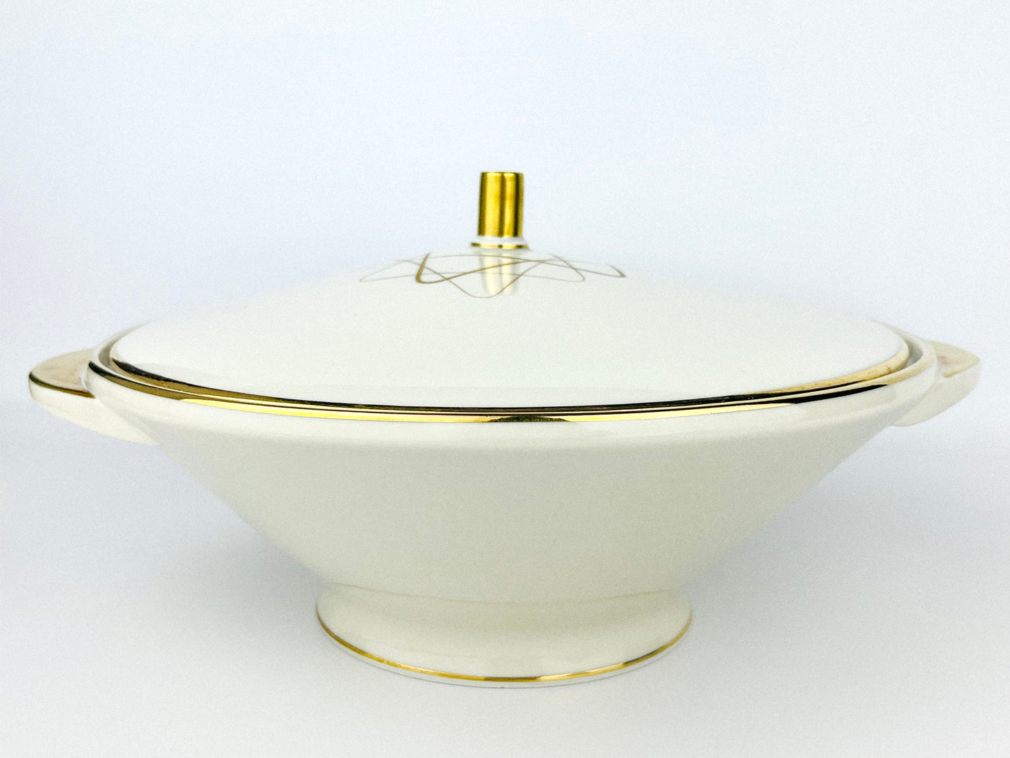 Rare Space Age PMR Jaeger & Co. porcelain tureen (1940s)