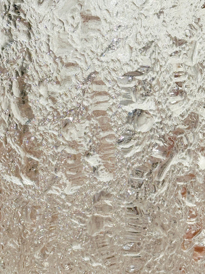 Rare Tapio Wirkkala for Iittala Heavy Ice Glass Vase/Champagne Ice Bucket (Finland, 1970s)
