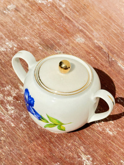 Mix & Match Set Gentian Collection Plankenhammer Floss x Seltmann Weiden x Joseph Rieber  x Johann Haviland (Germany, 1940s)