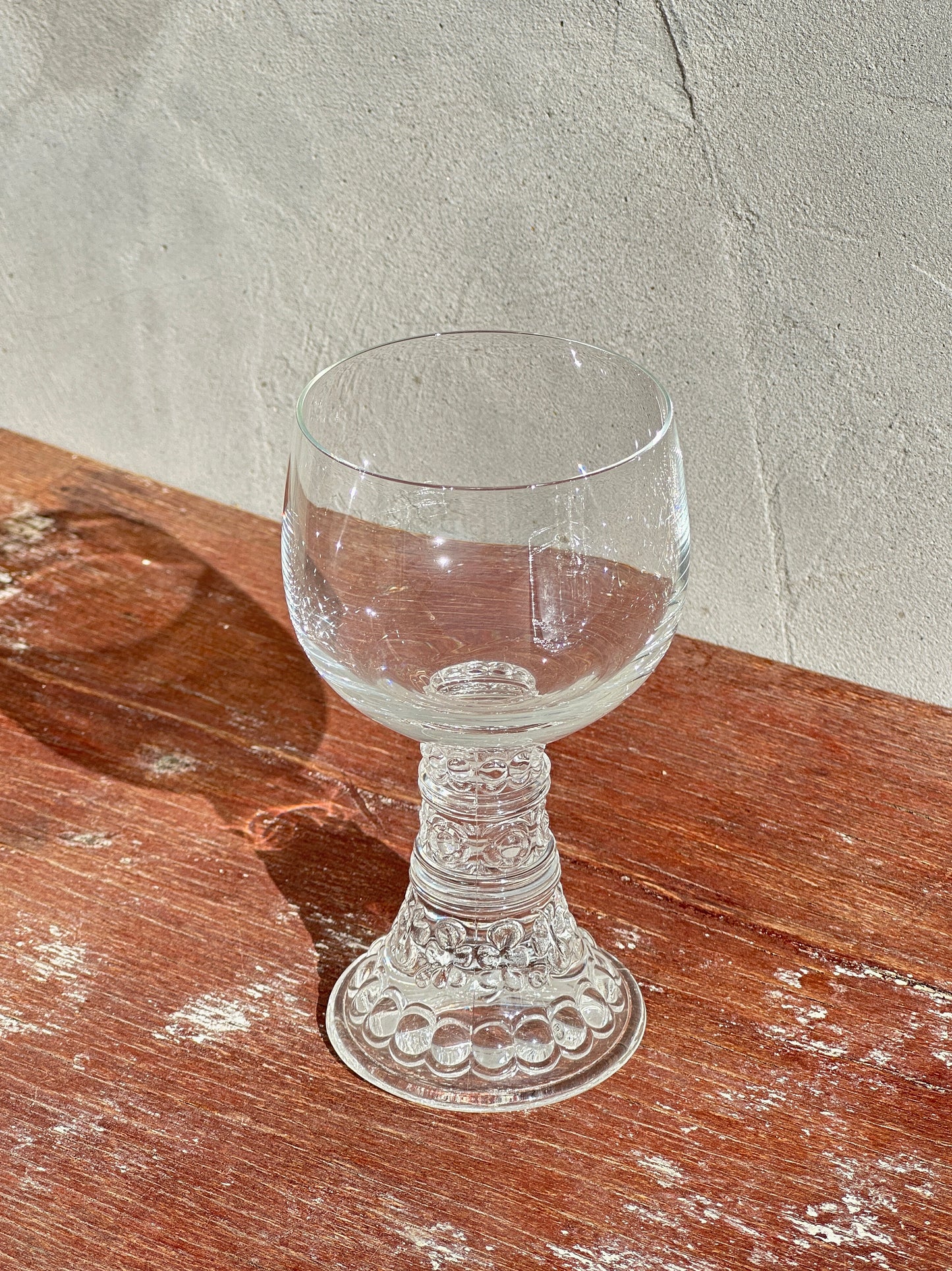 Rare Thomas Rosenthal Wine Glasses part of the Bacchus Collection (West Germany, 1970s)