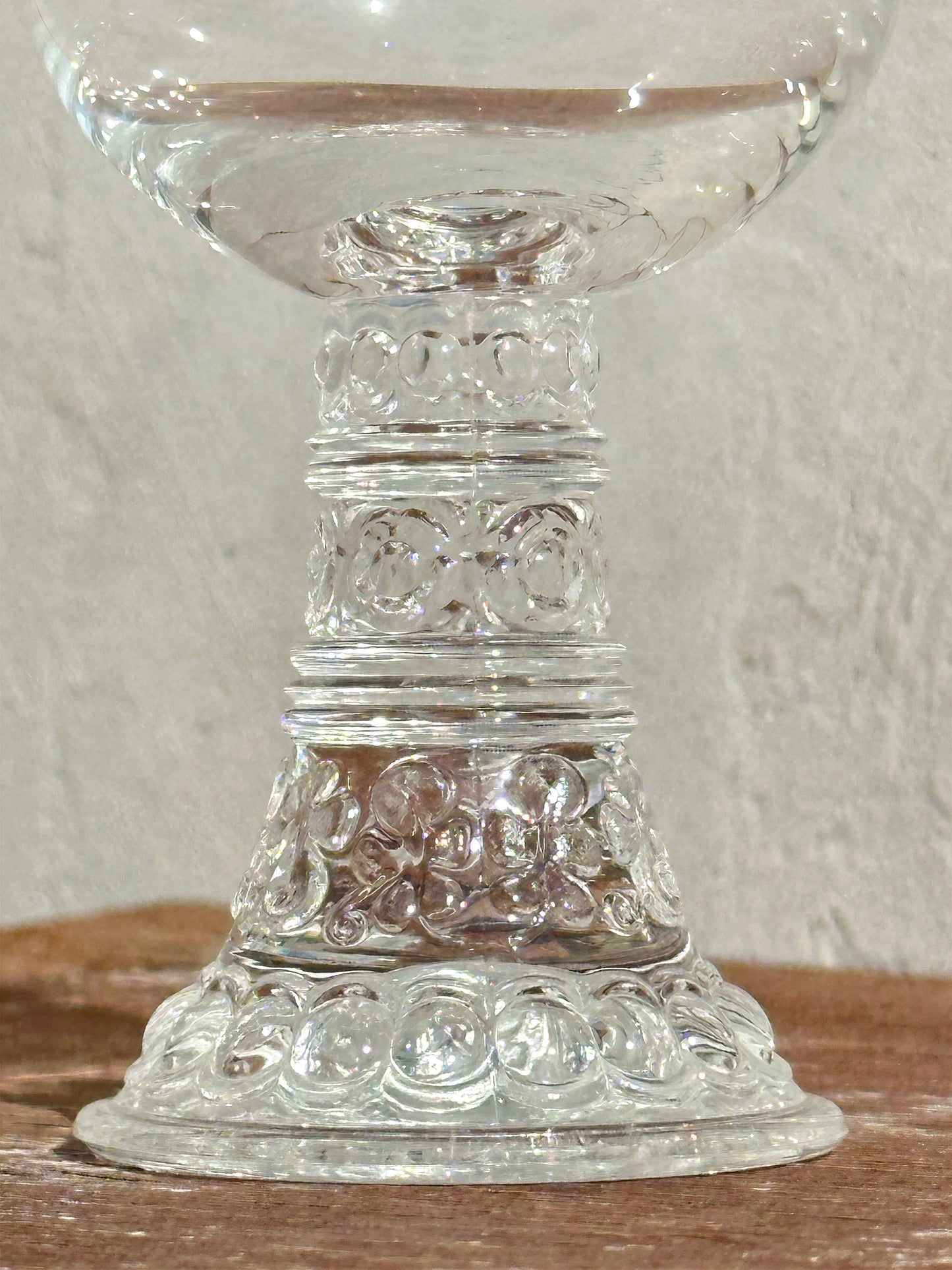 Rare Thomas Rosenthal Wine Glasses part of the Bacchus Collection (West Germany, 1970s)