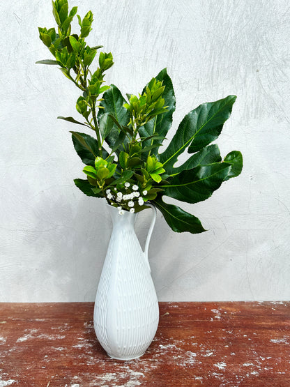 Mid-Century Edelstein Bavaria Op Art Vase, Form 1045 (West Germany, 1950s)