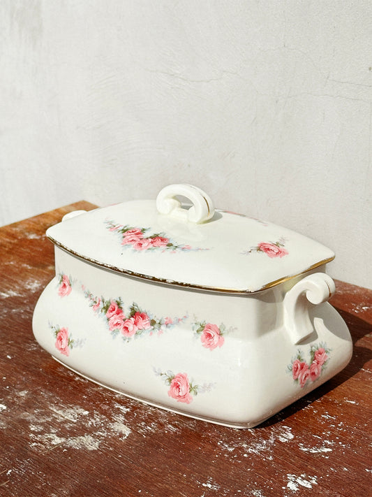 Rare Antique Max Rösler Lidded Porcelain Tureen (Rodach, 1930)