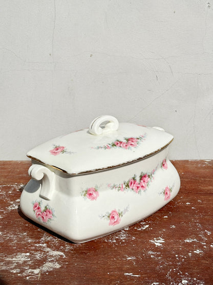 Rare Antique Max Rösler Lidded Porcelain Tureen (Rodach, 1930)