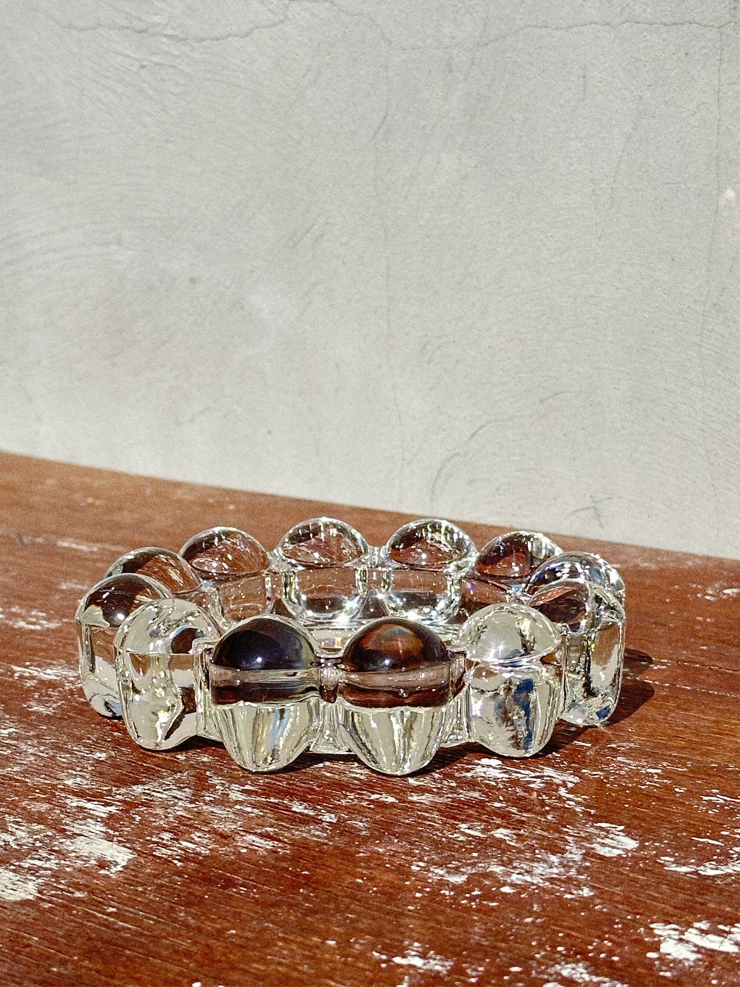 Mid-Century Rosice Sklo Union Boopie Glass Ashtray designed by Rudolf Schrötter (1950s)