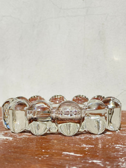 Mid-Century Rosice Sklo Union Boopie Glass Ashtray designed by Rudolf Schrötter (1950s)