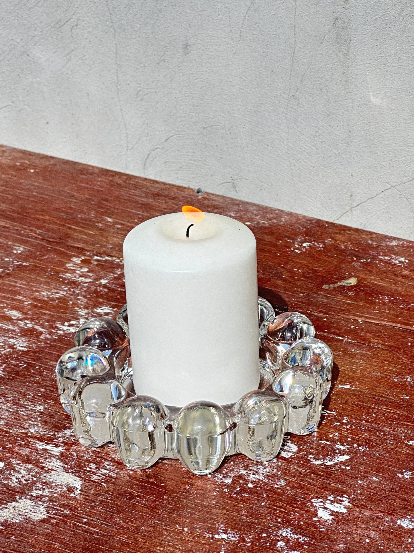 Mid-Century Rosice Sklo Union Boopie Glass Ashtray designed by Rudolf Schrötter (1950s)