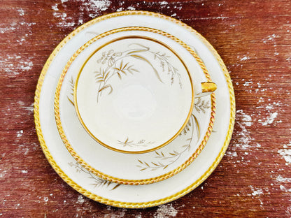 Rare Johann Haviland Porcelain Trio Set (Germany, 1920s)