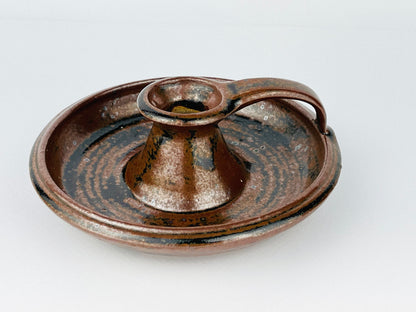 Mid-century Steuler Keramik chamber candlestick holder (1960s)