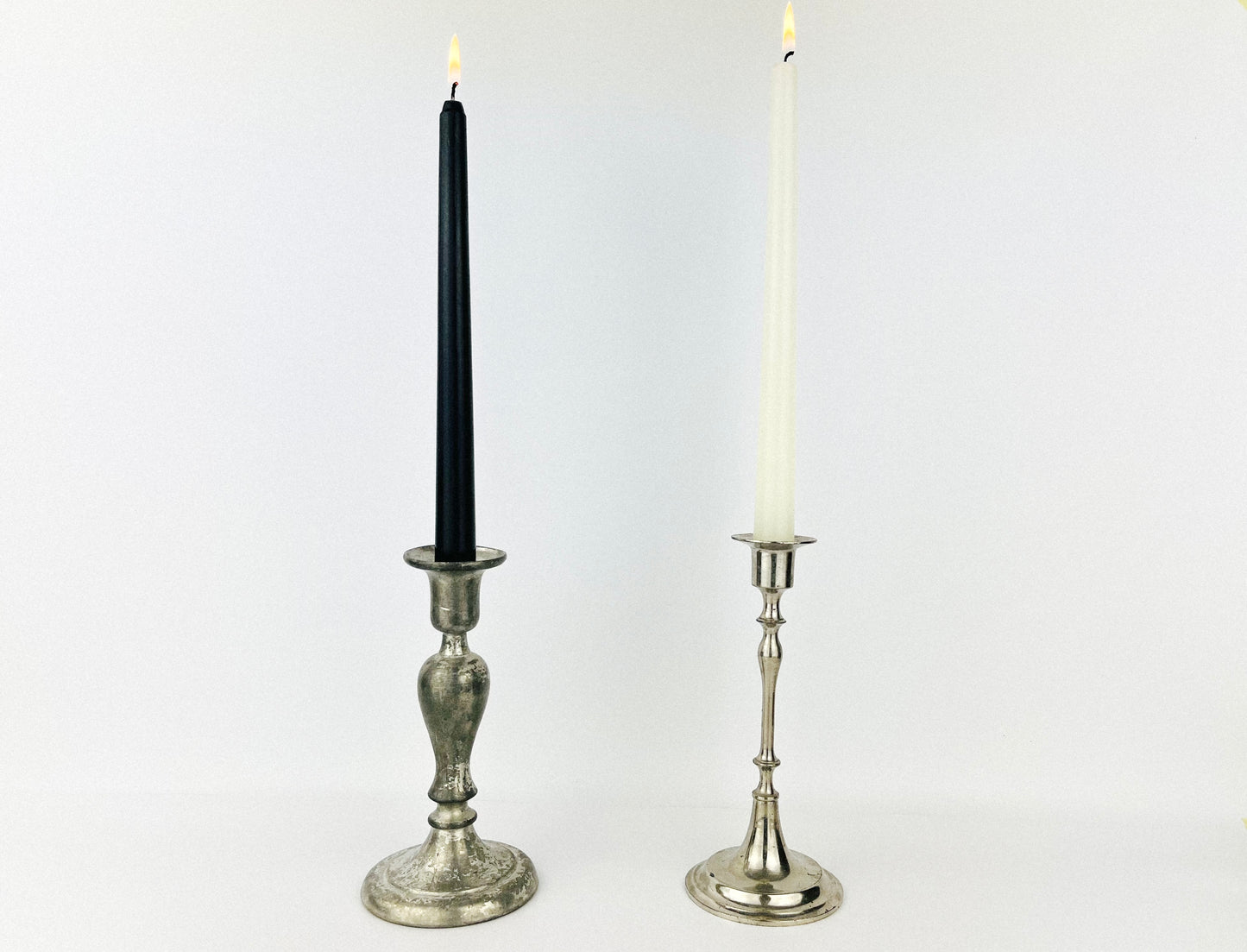 Mix and match Koninklijke Metaalwarenfabrieken candlestick holders (1940s - 1950s)