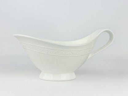 Villeroy & Boch Cameo Weiss Collection gravy boat (1990s)