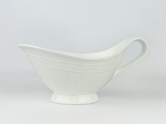 Villeroy & Boch Cameo Weiss Collection gravy boat (1990s)