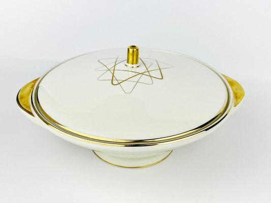 Rare Space Age PMR Jaeger & Co. porcelain tureen (1940s)