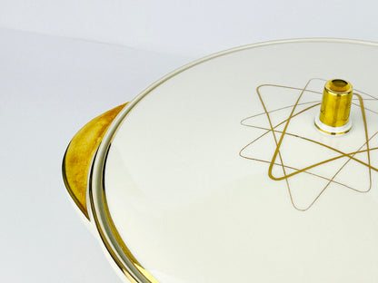 Rare Space Age PMR Jaeger & Co. porcelain tureen (1940s)