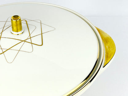 Rare Space Age PMR Jaeger & Co. porcelain tureen (1940s)