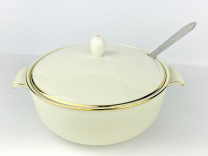 Art Nouveau inspired Schönwald porcelain tureen (1950s)