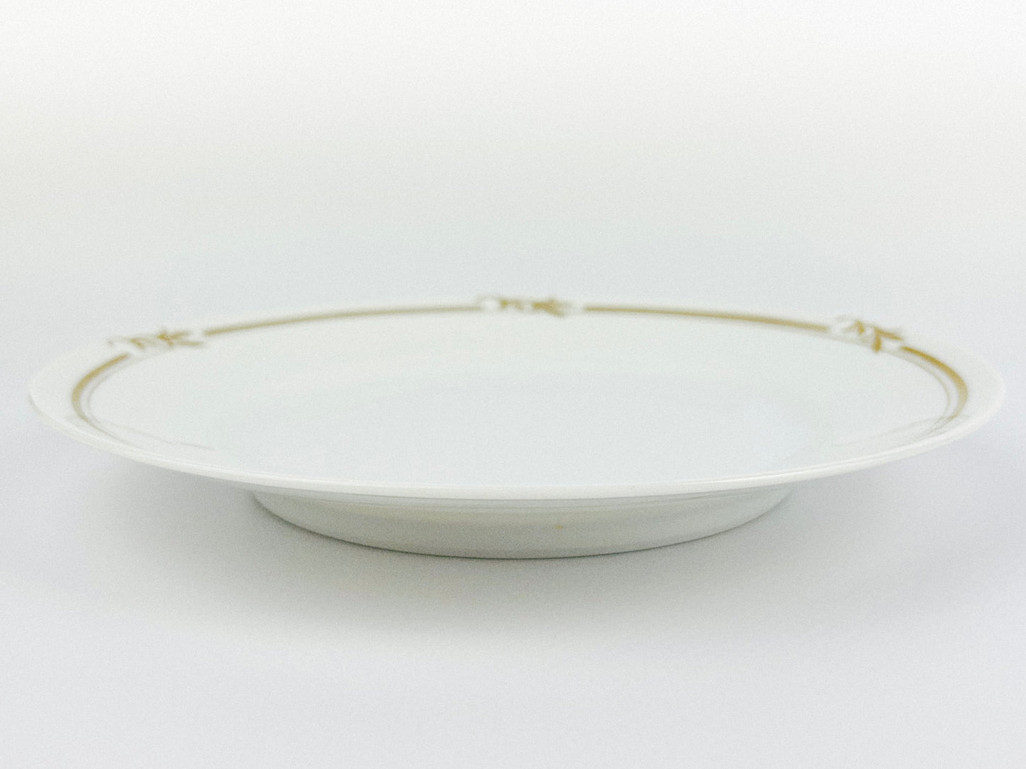 Eschenbach colloidal gold porcelain plates (1940s)