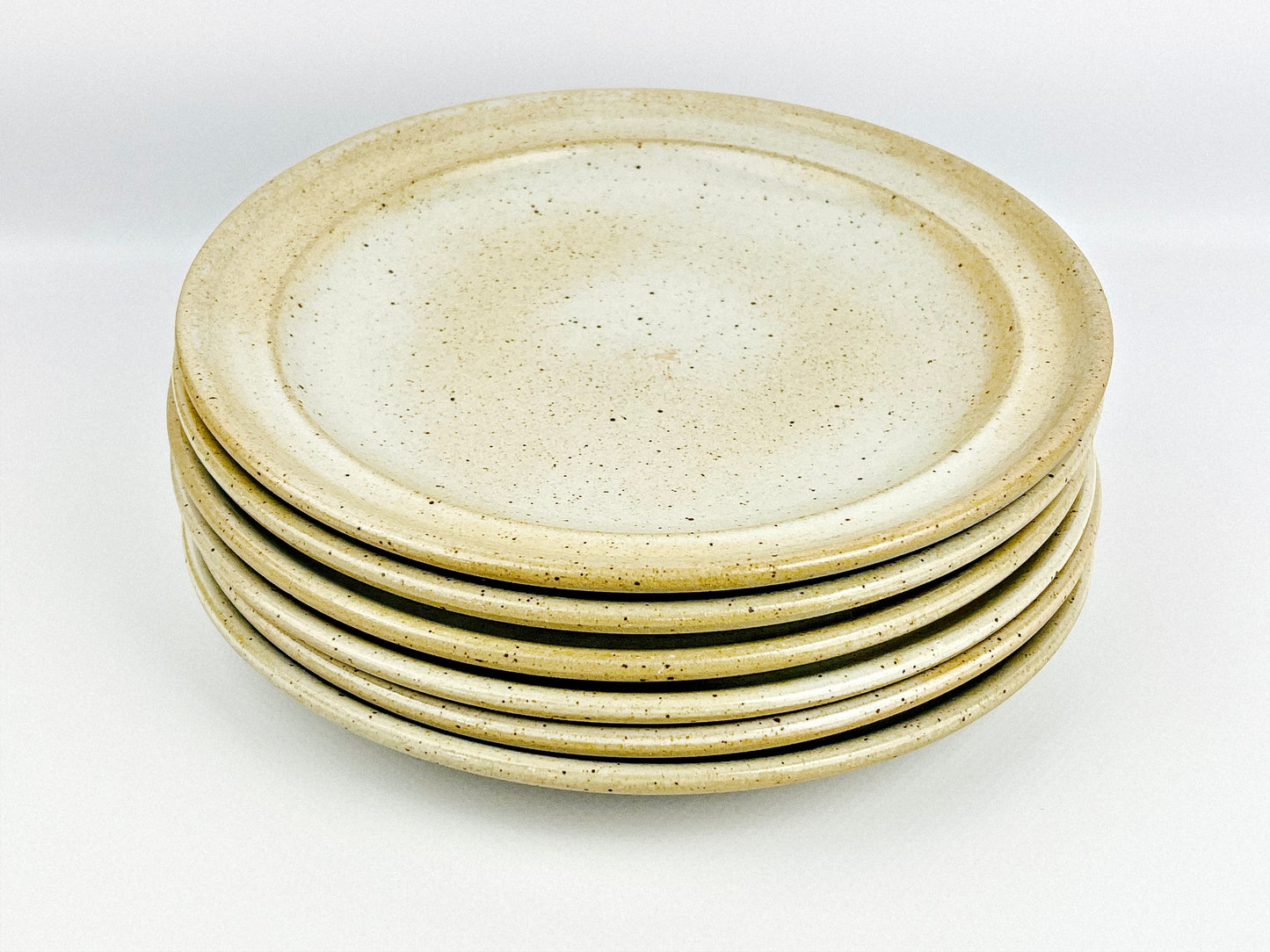 Mid-Century French Ceramic Grés Du Marais plates (1960s)