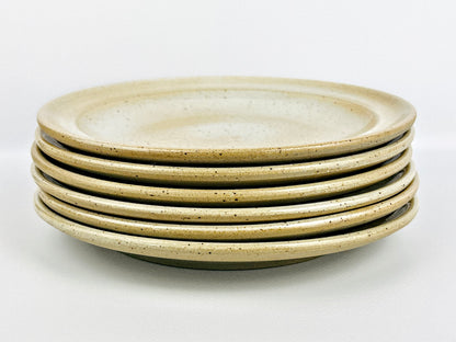 Mid-Century French Ceramic Grés Du Marais plates (1960s)