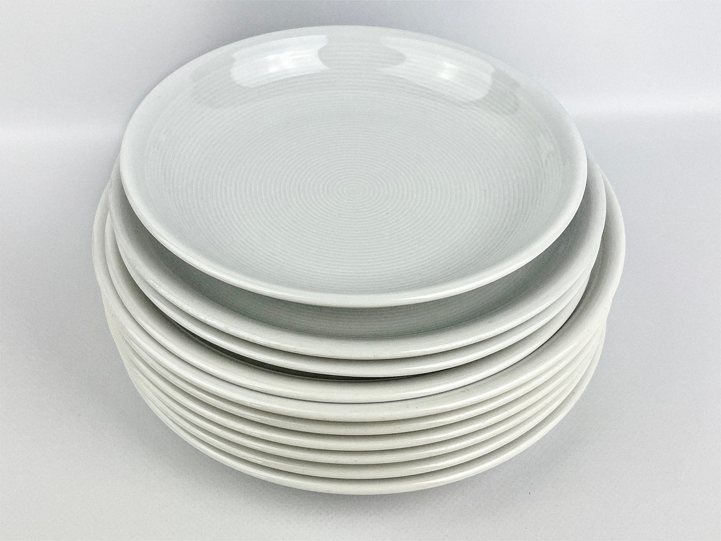 Thomas Rosenthal Trend Collection set of 10 porcelain plates (1980s)