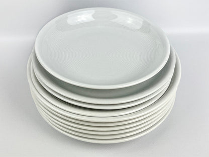 Thomas Rosenthal Trend Collection set of 10 porcelain plates (1980s)