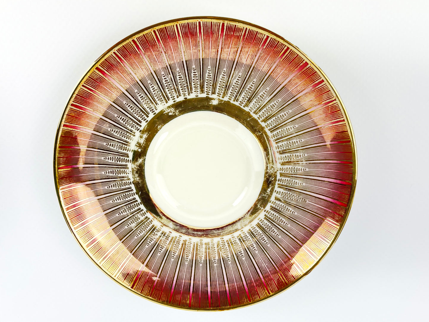 Bareuther Waldsassen gold detailed porcelain breakfast (1967)