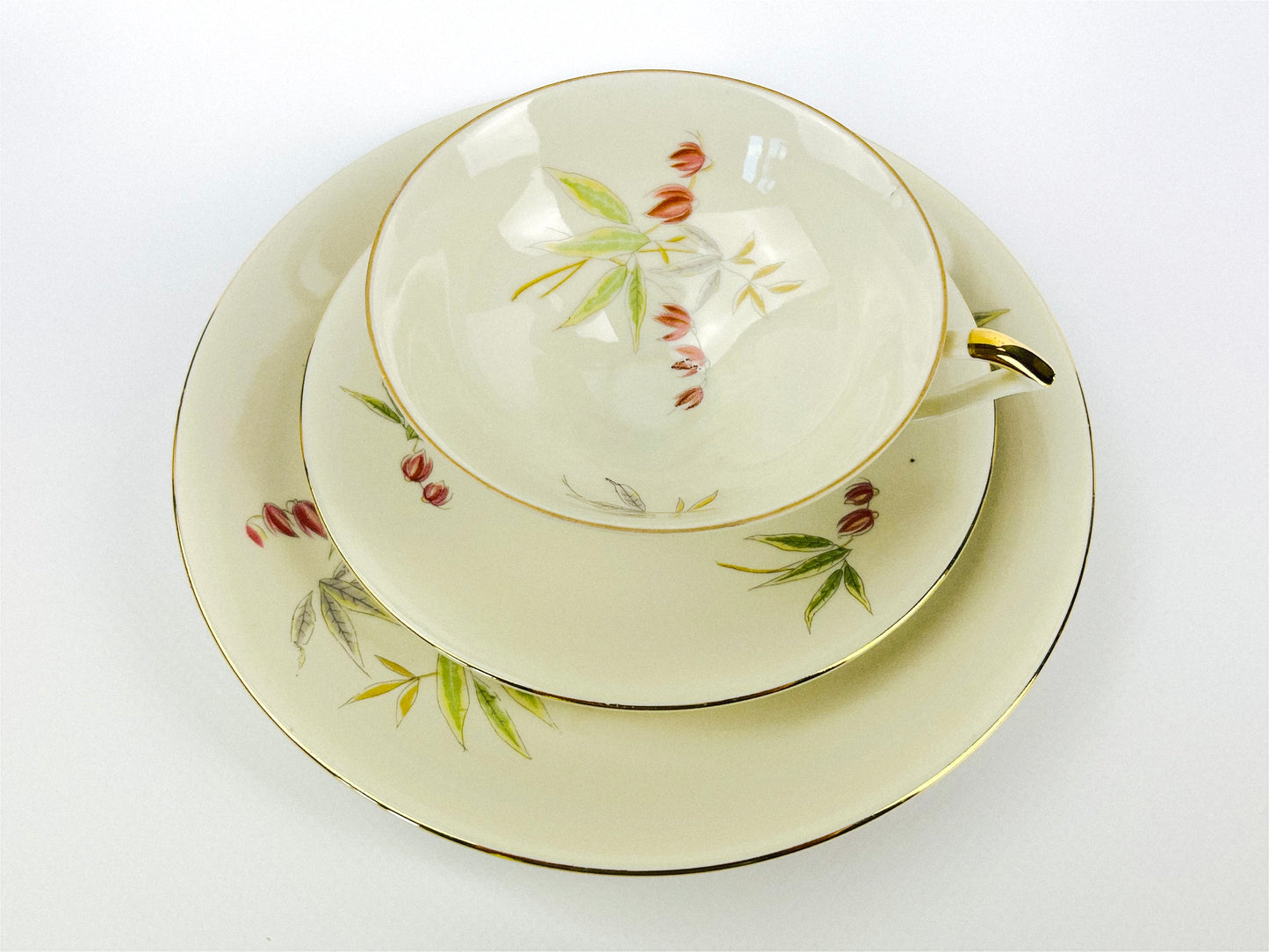 Limited Production Schwarzenhammer Bavaria porcelain breakfast set (1949)
