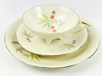 Limited Production Schwarzenhammer Bavaria porcelain breakfast set (1949)