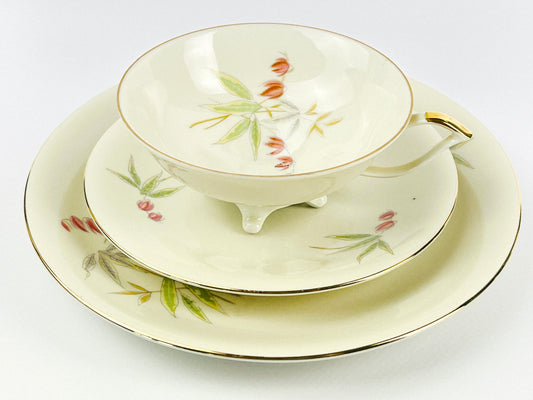 Limited Production Schwarzenhammer Bavaria porcelain breakfast set (1949)