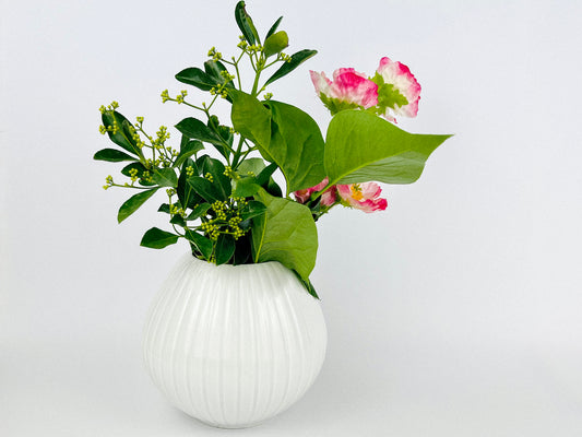 Mid-Century Op Art Bavaria Schumann Arzberg porcelain vase (1960s)